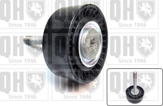 Quinton Hazell QTA1459 - Ролик, поликлиновый ремень autospares.lv