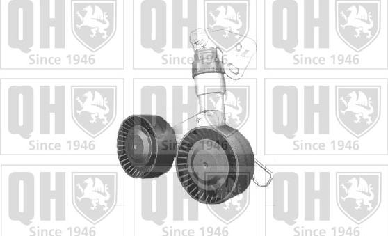 Quinton Hazell QTA1075 - Натяжитель, поликлиновый ремень autospares.lv