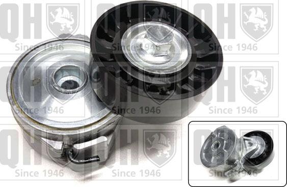 Quinton Hazell QTA1135 - Ролик, поликлиновый ремень autospares.lv