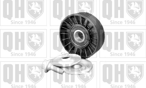 Quinton Hazell QTA1126 - Ролик, поликлиновый ремень autospares.lv