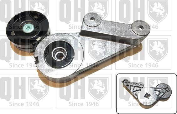 Quinton Hazell QTA1250 - Натяжитель, поликлиновый ремень autospares.lv