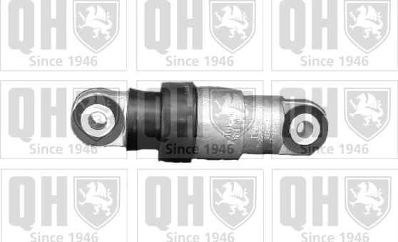 Quinton Hazell QTA261H - Виброгаситель, поликлиновый ремень autospares.lv