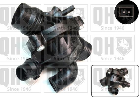 Quinton Hazell QTH919K - Термостат охлаждающей жидкости / корпус autospares.lv