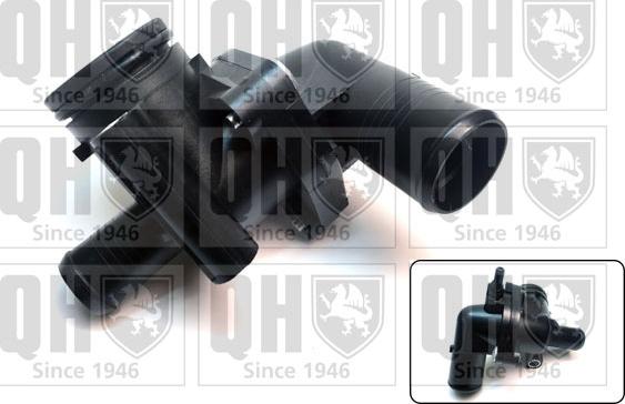 Quinton Hazell QTH935K - Термостат охлаждающей жидкости / корпус autospares.lv