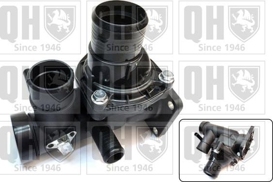 Quinton Hazell QTH973K - Термостат охлаждающей жидкости / корпус autospares.lv