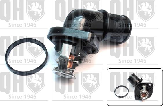 Quinton Hazell QTH491K - Термостат охлаждающей жидкости / корпус autospares.lv