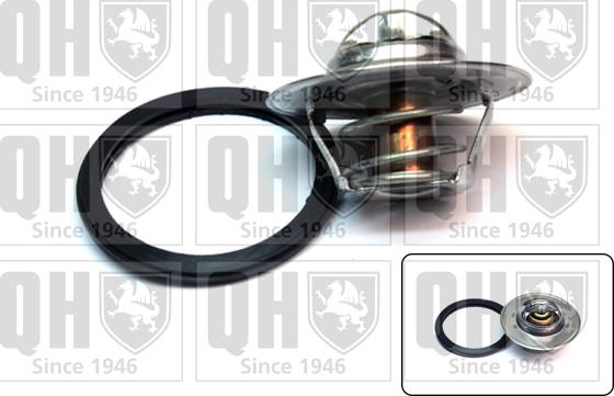 Quinton Hazell QTH405K - Термостат охлаждающей жидкости / корпус autospares.lv