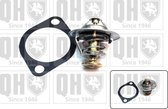 Quinton Hazell QTH411K - Термостат охлаждающей жидкости / корпус autospares.lv