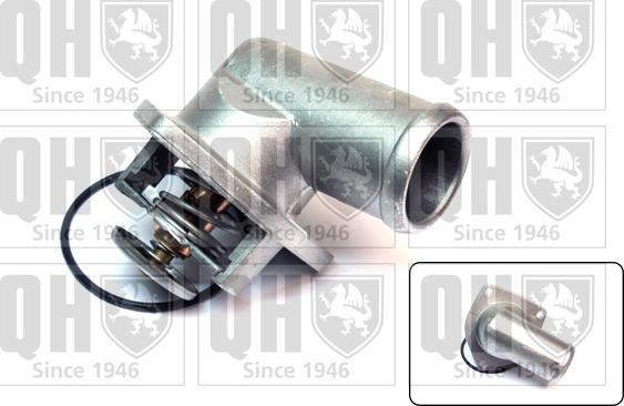 Quinton Hazell QTH412K - Термостат охлаждающей жидкости / корпус autospares.lv