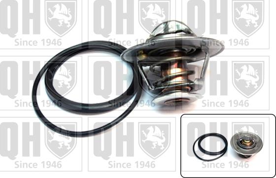 Quinton Hazell QTH484K - Термостат охлаждающей жидкости / корпус autospares.lv