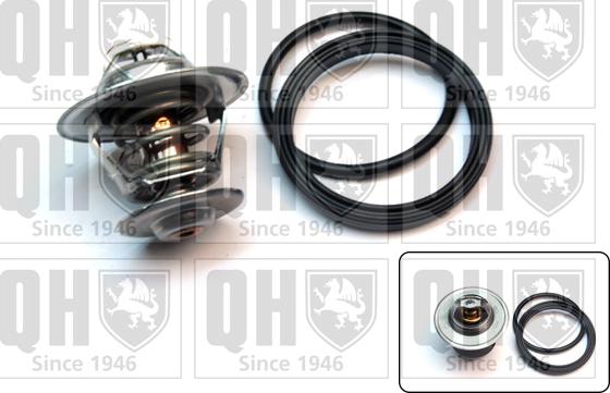 Quinton Hazell QTH481K - Термостат охлаждающей жидкости / корпус autospares.lv