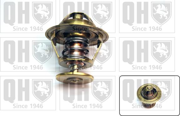 Quinton Hazell QTH487 - Термостат охлаждающей жидкости / корпус autospares.lv