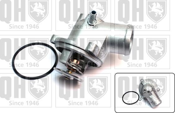 Quinton Hazell QTH428K - Термостат охлаждающей жидкости / корпус autospares.lv