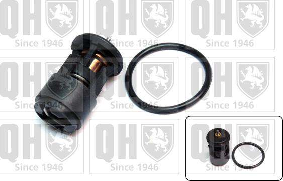 Quinton Hazell QTH422K - Термостат охлаждающей жидкости / корпус autospares.lv