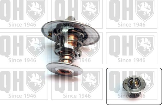 Quinton Hazell QTH557 - Термостат охлаждающей жидкости / корпус autospares.lv