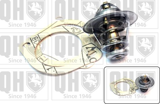Quinton Hazell QTH584K - Термостат охлаждающей жидкости / корпус autospares.lv