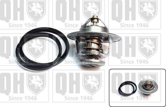 Quinton Hazell QTH586K - Термостат охлаждающей жидкости / корпус autospares.lv