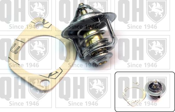 Quinton Hazell QTH581K - Термостат охлаждающей жидкости / корпус autospares.lv