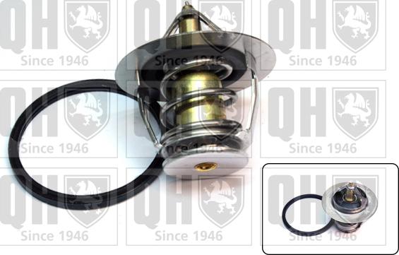 Quinton Hazell QTH587K - Термостат охлаждающей жидкости / корпус autospares.lv
