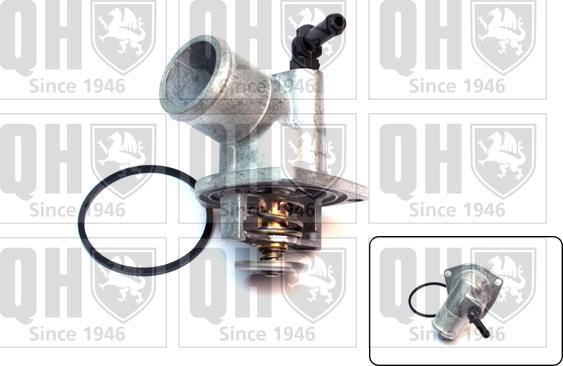 Quinton Hazell QTH570K - Термостат охлаждающей жидкости / корпус autospares.lv