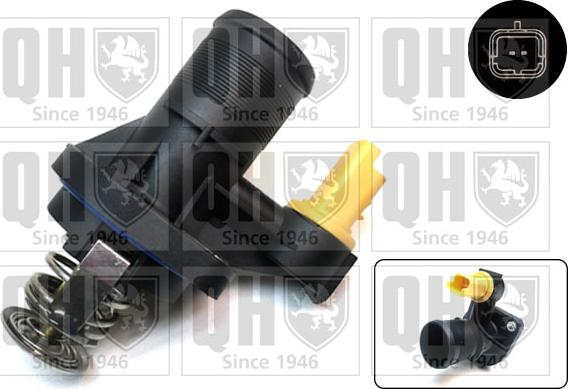 Quinton Hazell QTH696K - Термостат охлаждающей жидкости / корпус autospares.lv