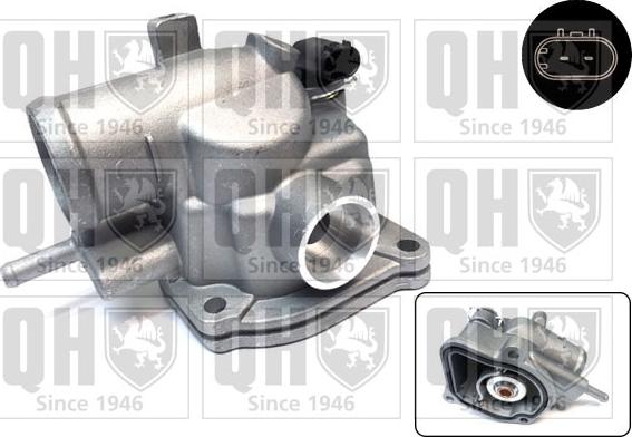 Quinton Hazell QTH605K - Термостат охлаждающей жидкости / корпус autospares.lv