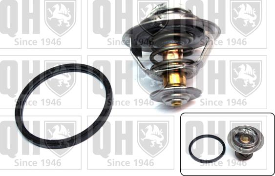 Quinton Hazell QTH606K - Термостат охлаждающей жидкости / корпус autospares.lv