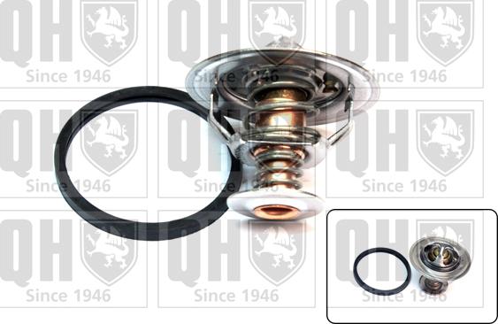 Quinton Hazell QTH607K - Термостат охлаждающей жидкости / корпус autospares.lv