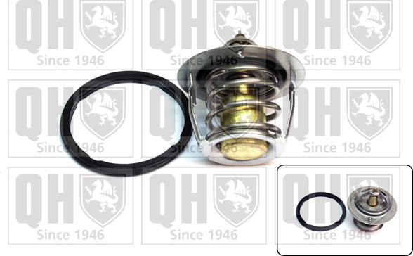 Quinton Hazell QTH629K - Термостат охлаждающей жидкости / корпус autospares.lv