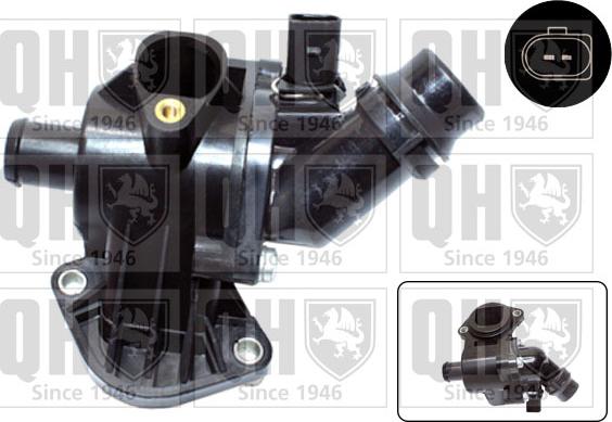 Quinton Hazell QTH675K - Термостат охлаждающей жидкости / корпус autospares.lv