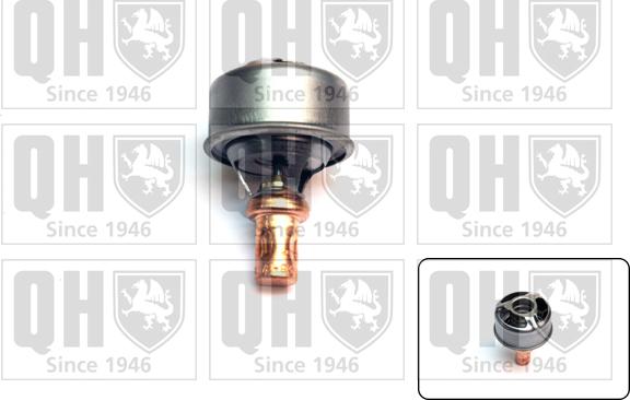 Quinton Hazell QTH114K - Термостат охлаждающей жидкости / корпус autospares.lv