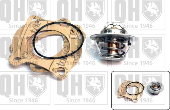 Quinton Hazell QTH115K - Термостат охлаждающей жидкости / корпус autospares.lv