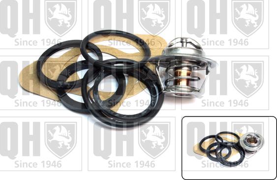 Quinton Hazell QTH118K - Термостат охлаждающей жидкости / корпус autospares.lv