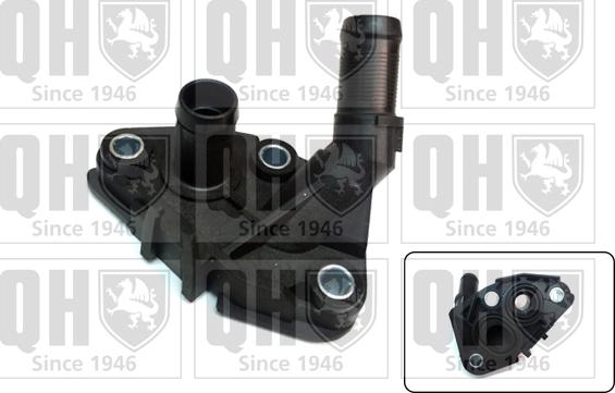 Quinton Hazell QTH862CF - Фланец охлаждающей жидкости autospares.lv