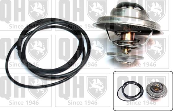 Quinton Hazell QTH348K - Термостат охлаждающей жидкости / корпус autospares.lv