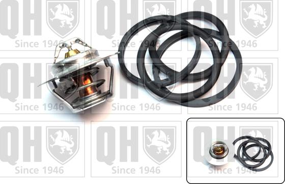 Quinton Hazell QTH355K - Термостат охлаждающей жидкости / корпус autospares.lv