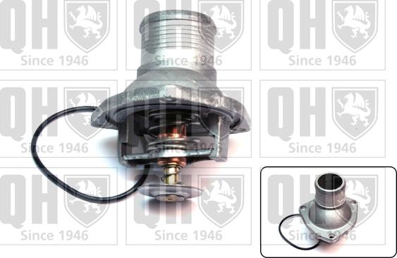 Quinton Hazell QTH334K - Термостат охлаждающей жидкости / корпус autospares.lv