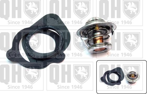 Quinton Hazell QTH330K - Термостат охлаждающей жидкости / корпус autospares.lv
