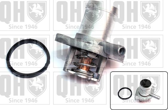 Quinton Hazell QTH376K - Термостат охлаждающей жидкости / корпус autospares.lv