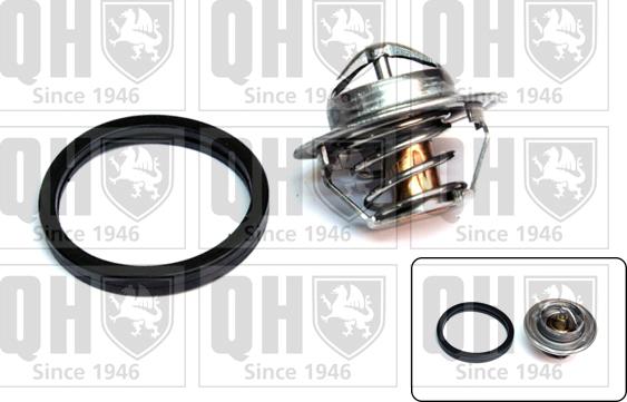 Quinton Hazell QTH371K - Термостат охлаждающей жидкости / корпус autospares.lv