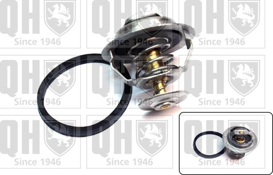 Quinton Hazell QTH372K - Термостат охлаждающей жидкости / корпус autospares.lv