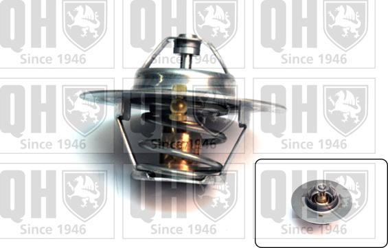 Quinton Hazell QTH208 - Термостат охлаждающей жидкости / корпус autospares.lv