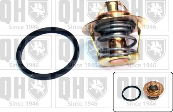 Quinton Hazell QTH229K - Термостат охлаждающей жидкости / корпус autospares.lv