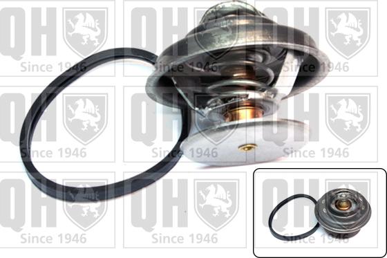 Quinton Hazell QTH227K - Термостат охлаждающей жидкости / корпус autospares.lv