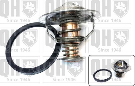 Quinton Hazell QTH713K - Термостат охлаждающей жидкости / корпус autospares.lv