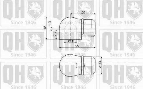 Quinton Hazell QTS128181 - Газовая пружина, упор autospares.lv