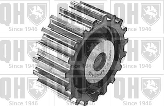 Quinton Hazell QTT153 - Направляющий ролик, зубчатый ремень ГРМ autospares.lv