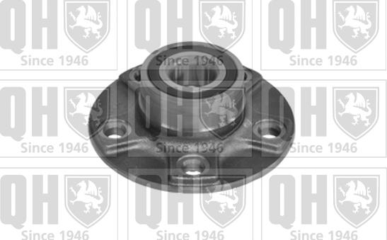 Quinton Hazell QWB922 - Подшипник ступицы колеса, комплект autospares.lv