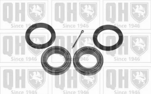 Quinton Hazell QWB614 - Подшипник ступицы колеса, комплект autospares.lv