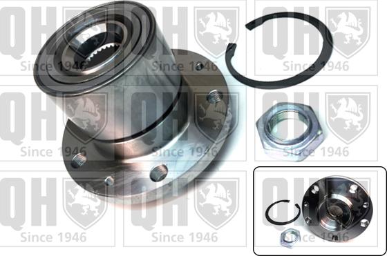 Quinton Hazell QWBH1315 - Подшипник ступицы колеса, комплект autospares.lv